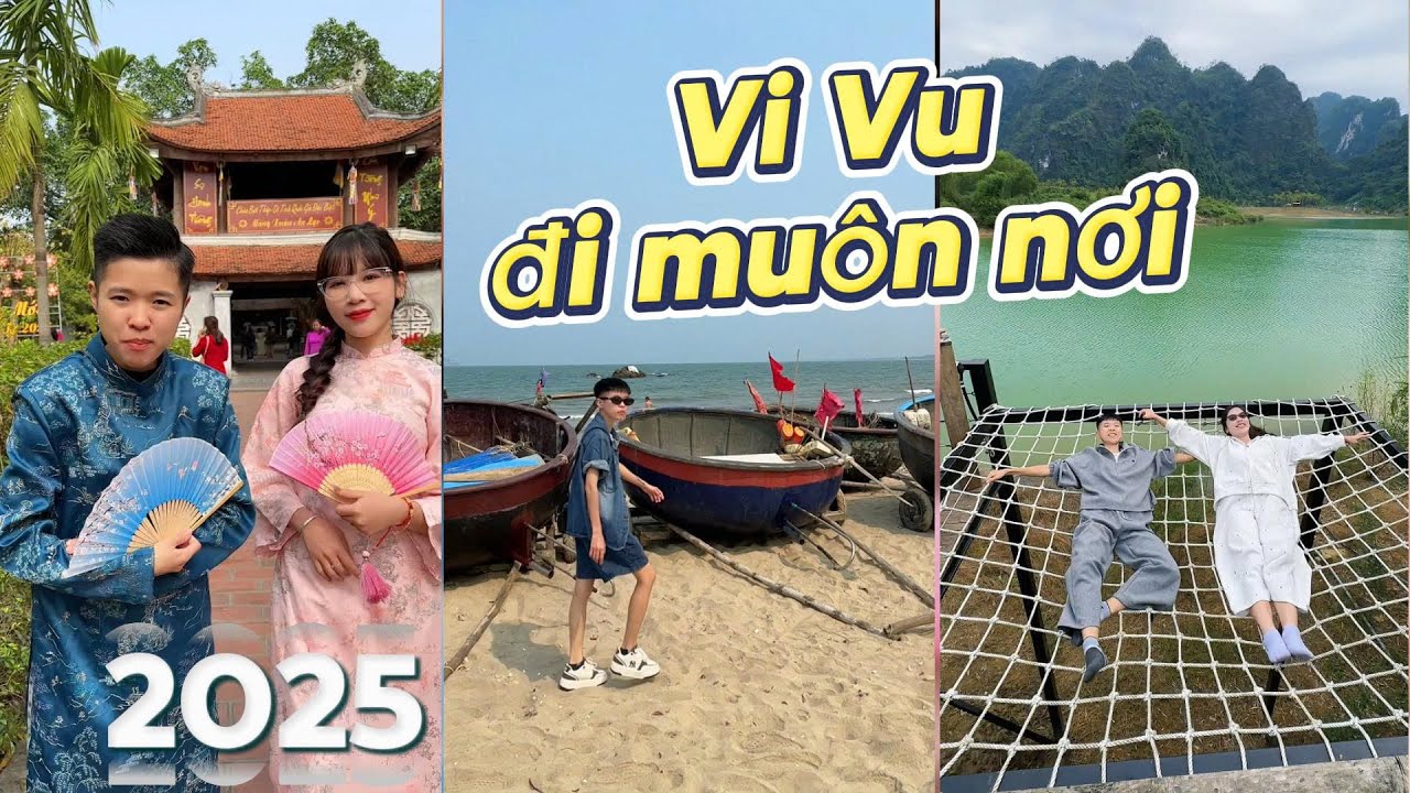 Vi vu du lịch mu&ocirc;n nơi | Tổng hợp vlog T&ocirc;m Trinh 2025 | T&ocirc;m&Trinh Couple