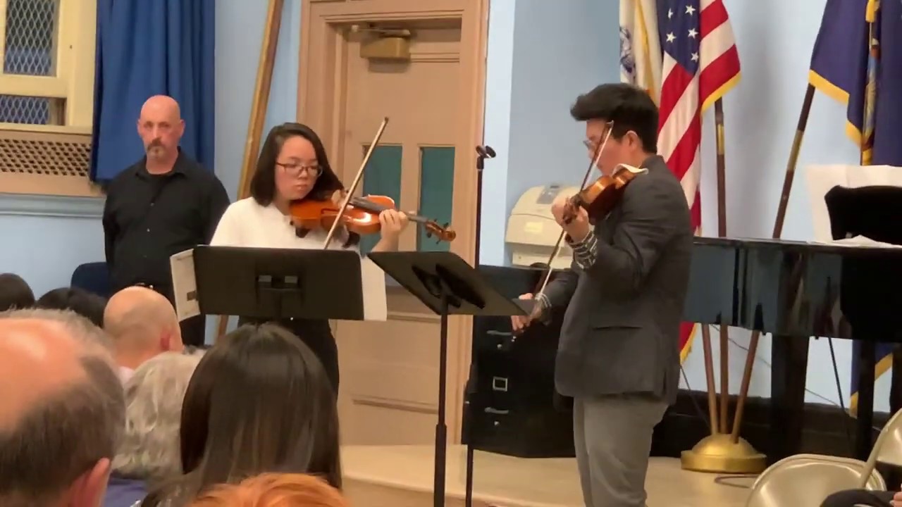 Vivaldi Concerto in A Minor Violin Duet by Emma Chen and Amos Lee