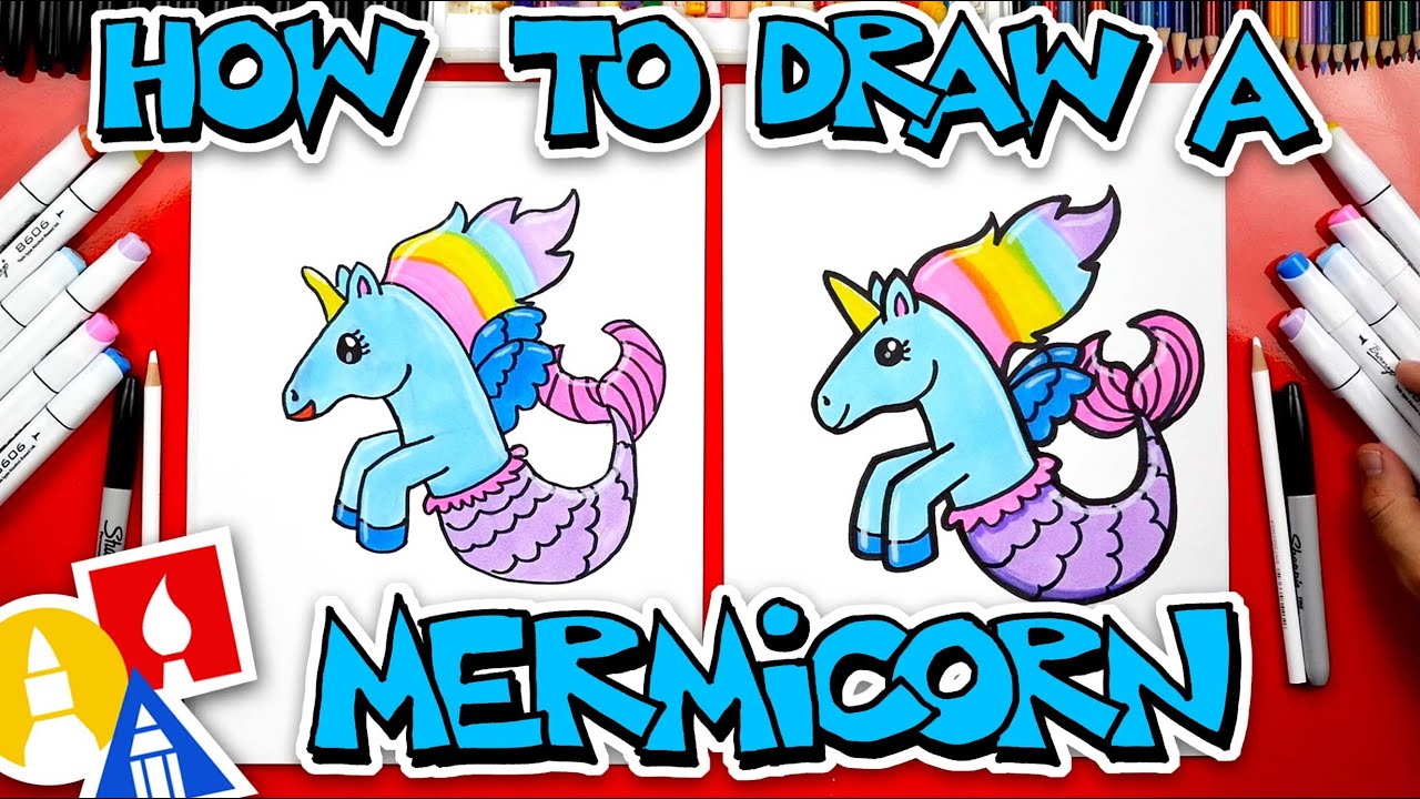 How To Draw A Mermicorn