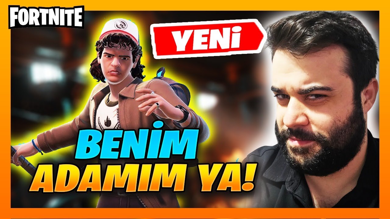 YENİ FAVORİ KOSTÜMÜM VE DOSTUM DUSTİN ! EKİP İLE FORTNITE BATTLE ROYALE