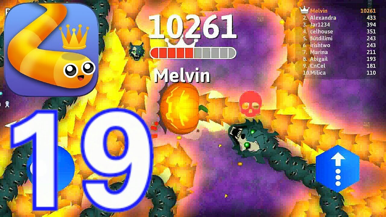 Snake.io-(Gameplay 19)-Desbloqueando ELDER ADDER