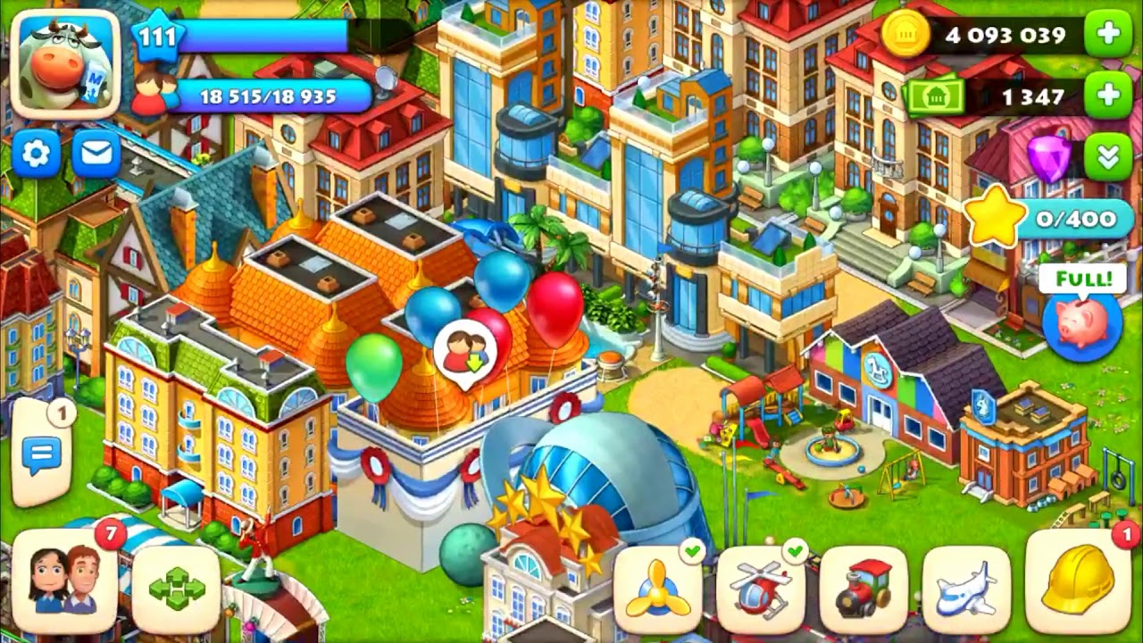 TOWNSHIP LEVEL 111 MAX POPULATION REACHED GAMEPLAY # 4