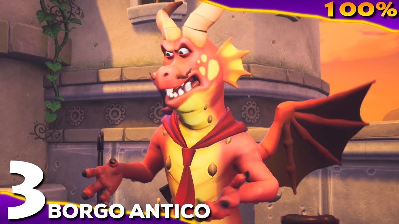 Spyro the Dragon: Reignited Trilogy (ITA)-3- Borgo Antico [100%]