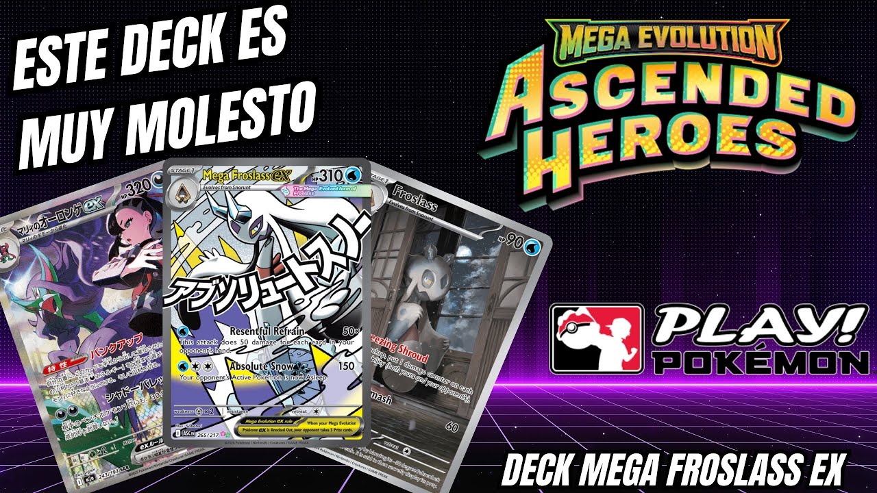 El deck de Mega Froslass EX que arrasa con TODO!