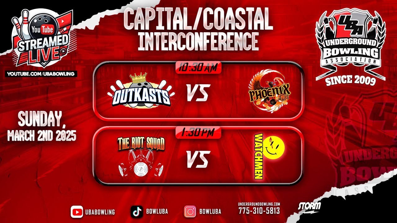Live UBA Tour Stop | Outkasts vs Phoenix Fire | Capital/Coastal Interconference | S15 | Greensboro