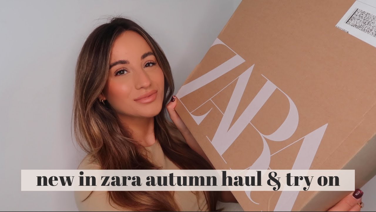 NEW IN ZARA HAUL & TRY ON | AUTUMN / FALL 2021 | Rachel Holland