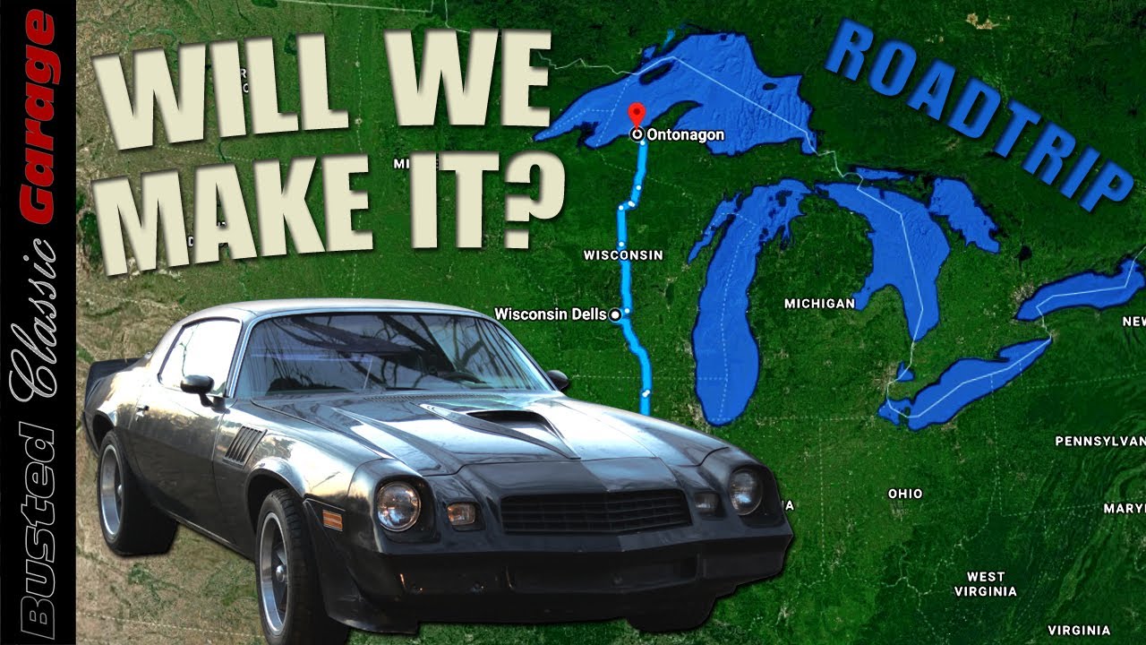 Chevy Camaro Road Trip to Lake Superior - Longest journey for this classic muscle car EVER!