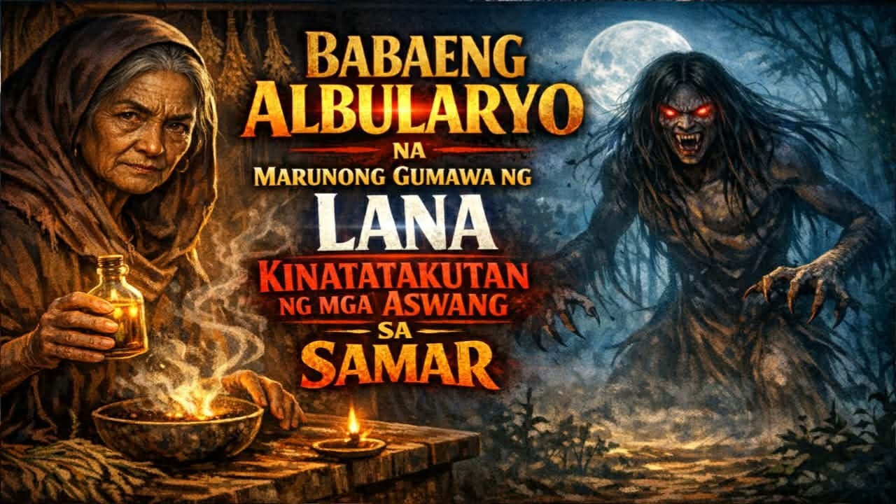 BABAENG ALBULARYO AT MARUNONG GUMAWA NG LANA KINATATAKUTAN NG MGA ASWANG SA SAMAR | KA ANDONG STORY