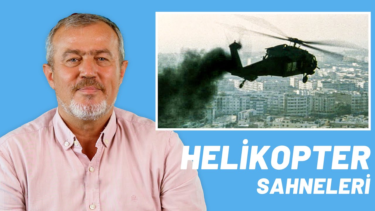 HELİKOPTER PİLOTU FİLMLERDEKİ HELİKOPTER SAHNELERİNİ İZLİYOR!