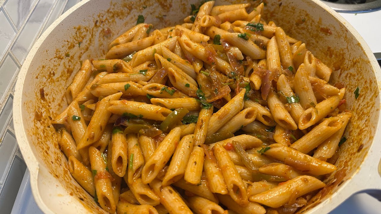 Street style Masala Pasta Recipe | Indian style tasty pasta