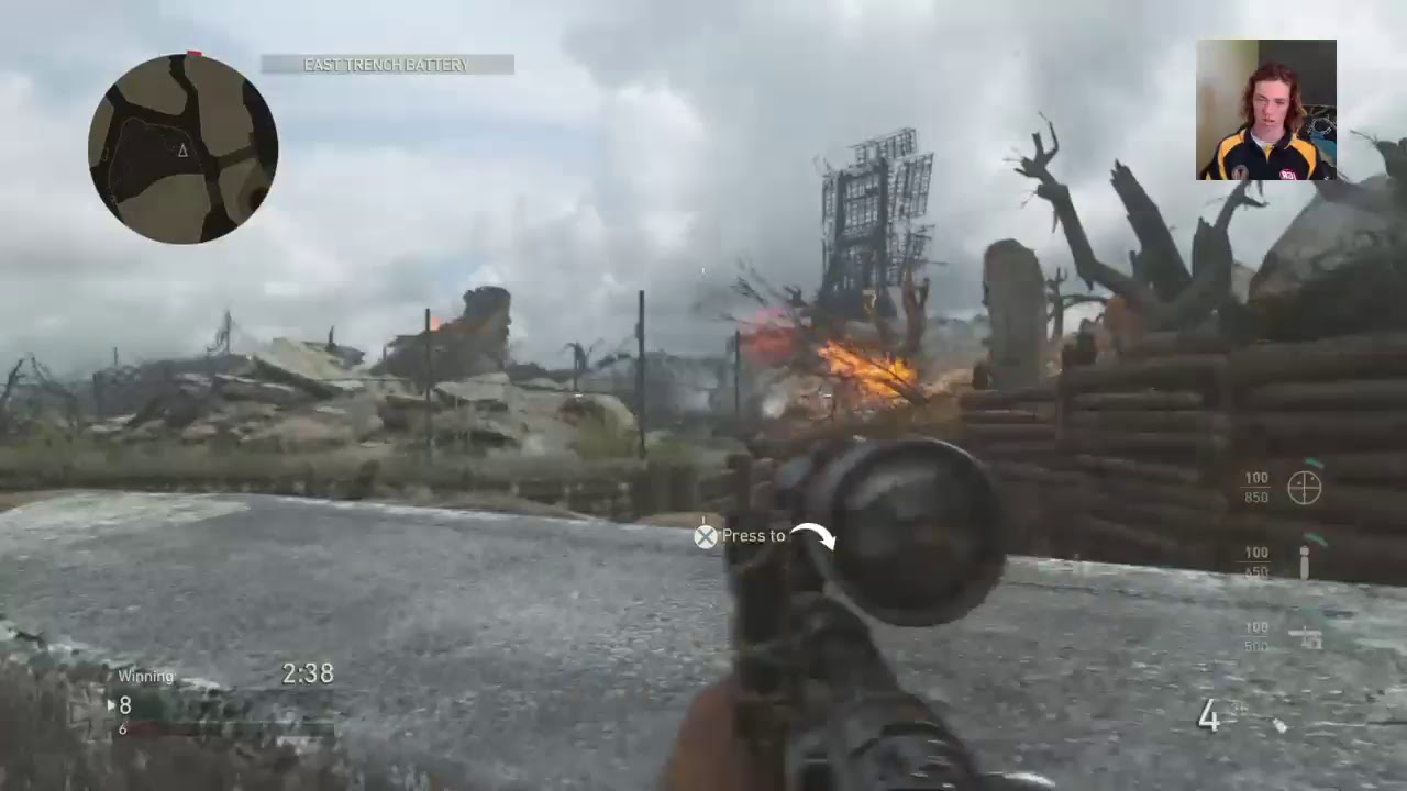 COD WWII 1 v 1 vs Matt McCaughan