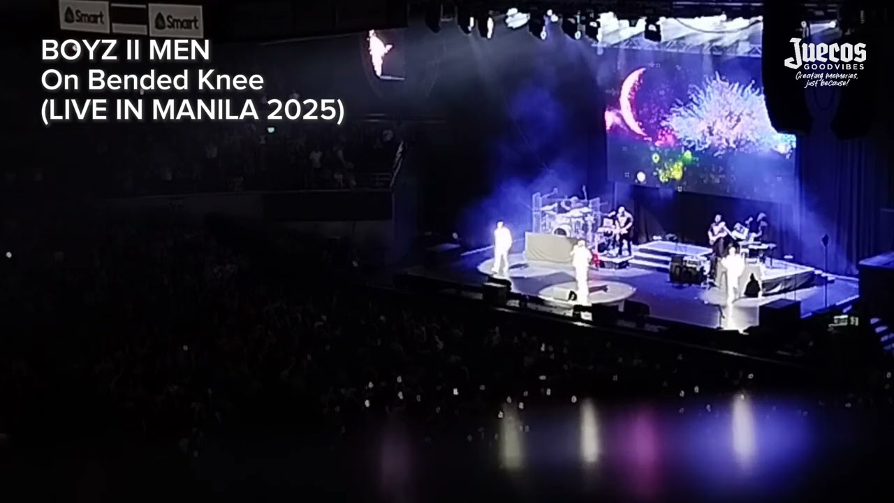 BOYZ II MEN LIVE IN MANILA 2025 On Bended Knee #JuecosGoodvibes #TitoWexNyo #FeelGood #boyz2men