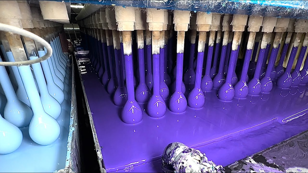 How are latex balloons mass-produced.Exploring Chinese Factories