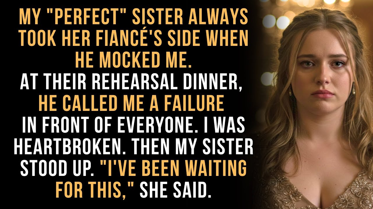 My Sister's Fianc&eacute; Humiliated Me. She Said 