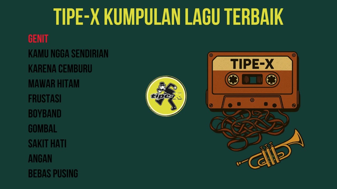 Genit| Kumpulan Lagu Terbaik dari Legenda Ska Indonesia Tipe X