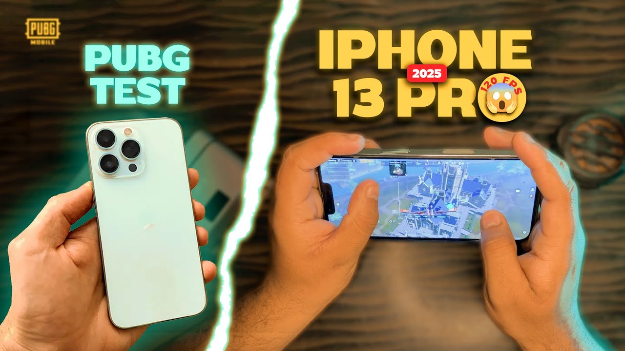 Iphone 13 pro Pubg test 2025 | Best phone for gaming | 120 fps gaming phone
