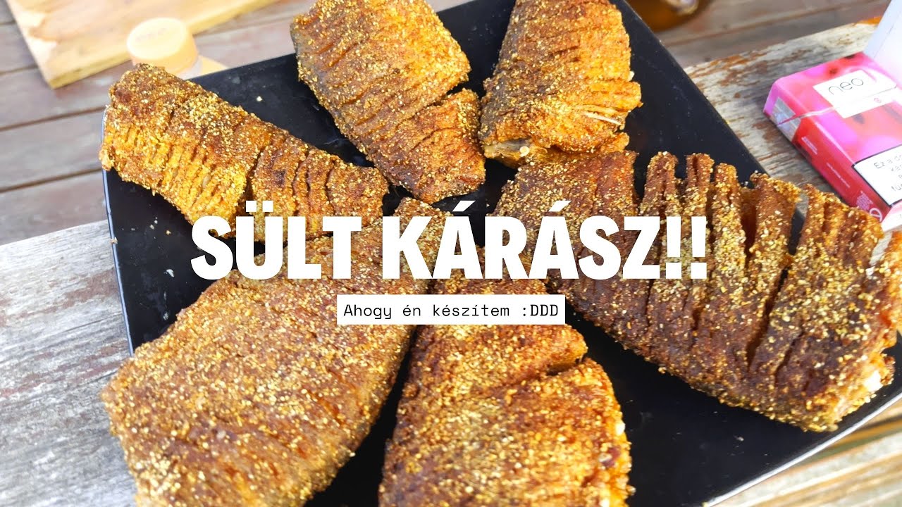 Kárász sütés! ahogy én készítem! 😁🐟🐟