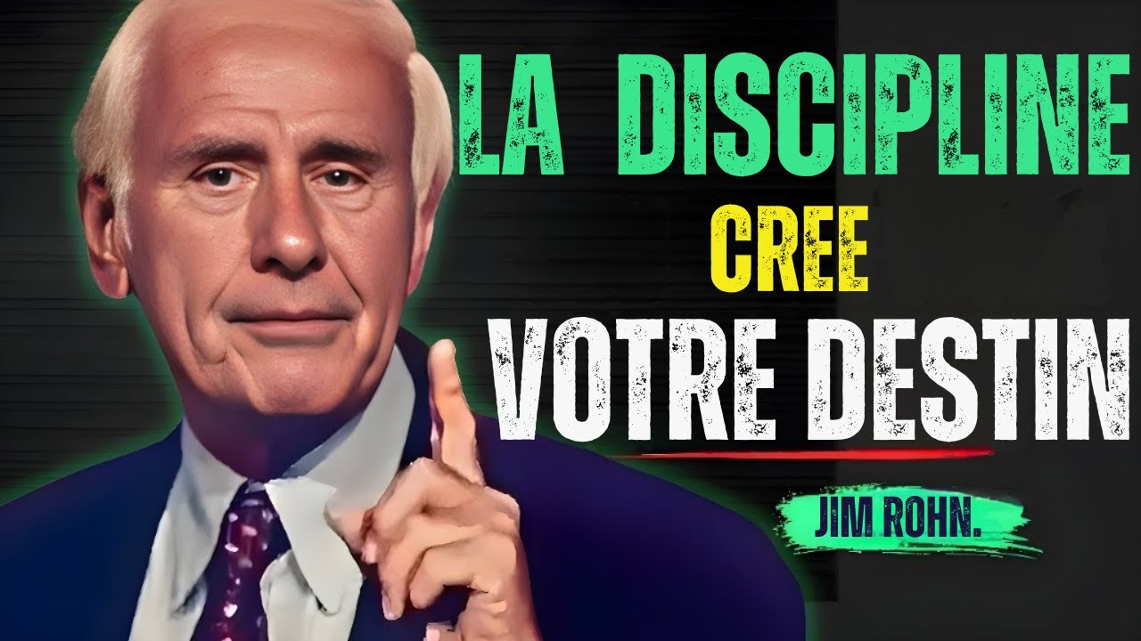 : La discipline est le pont entre vos rêves et votre réalité. Jim Rohn