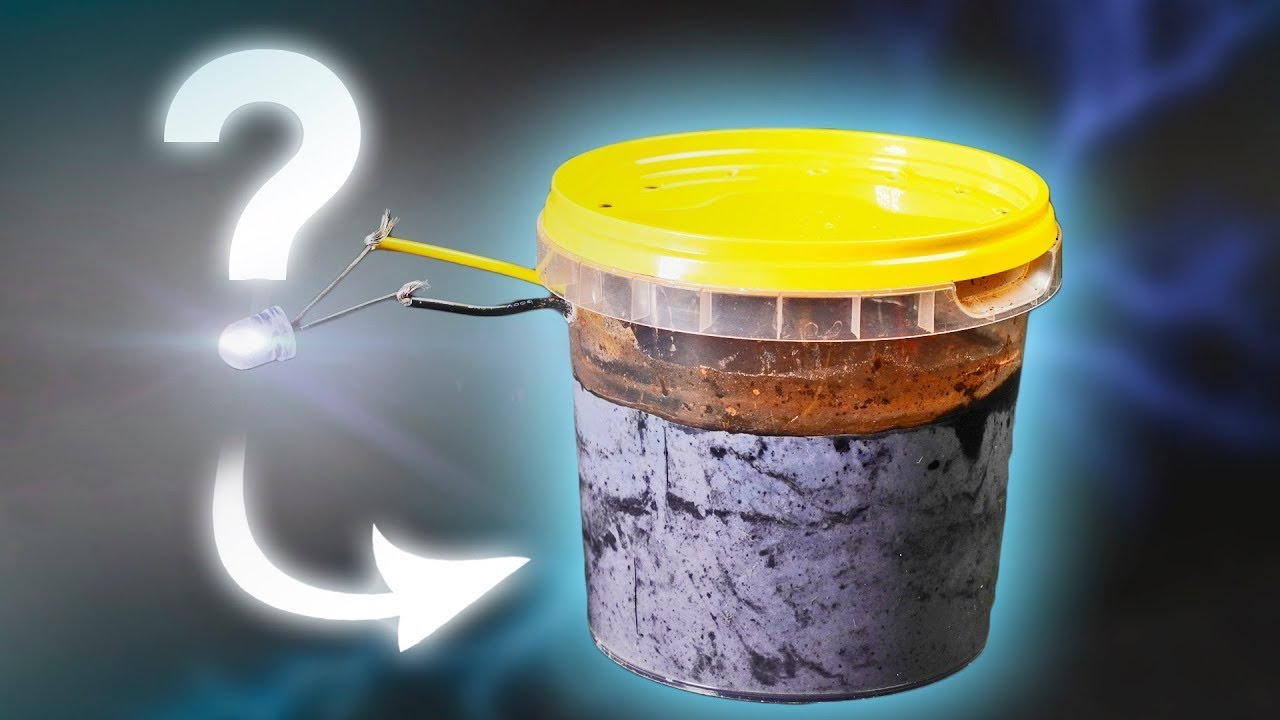¿Es posible hacer una BATERÍA con barro?