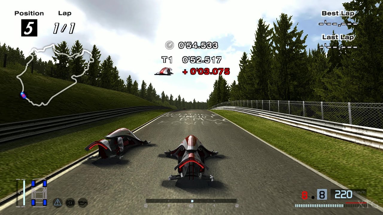 [#1471] Gran Turismo 4 - Nike ONE 2022 Battle (Hover Mode) PS2 Gameplay HD