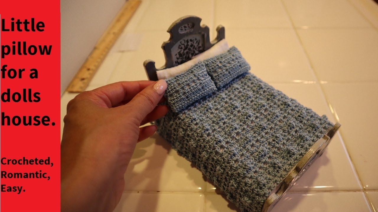 Pillows Miniature for Dollhouse Tutorial