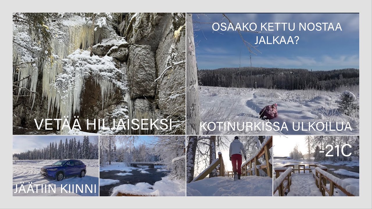 Päivän retket kotinurkilla ❄️☀️