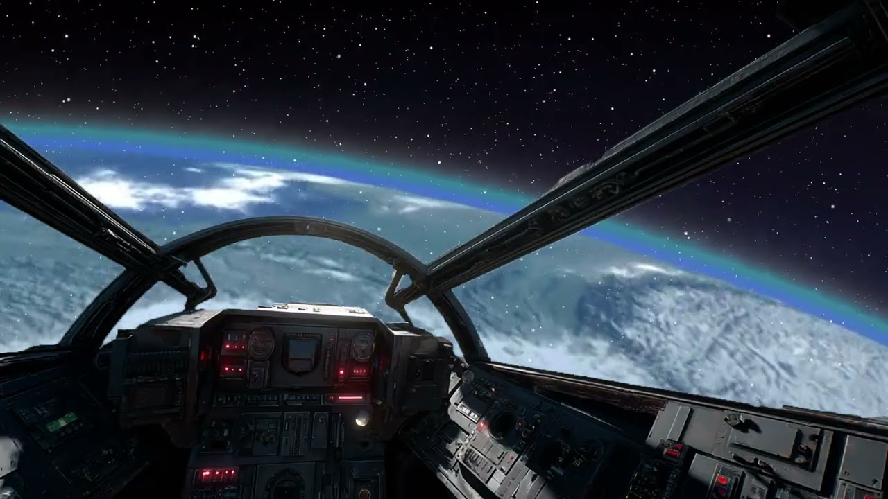 Relaxing Meteor Showers Over Cosmic Horizon With Soft Calm Background For Study Sleep Meditation
