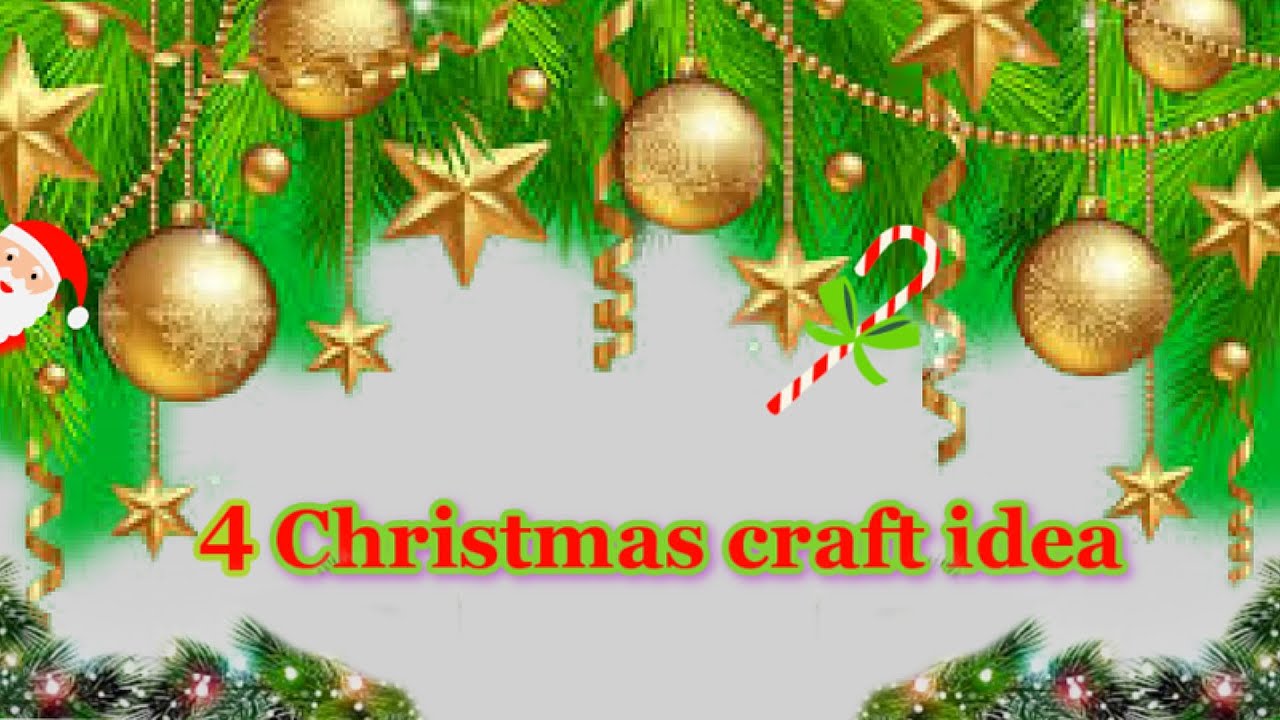 4 New Christmas craft idea with simple materials | Best out of waste Christmas Decoration ideas🎄68