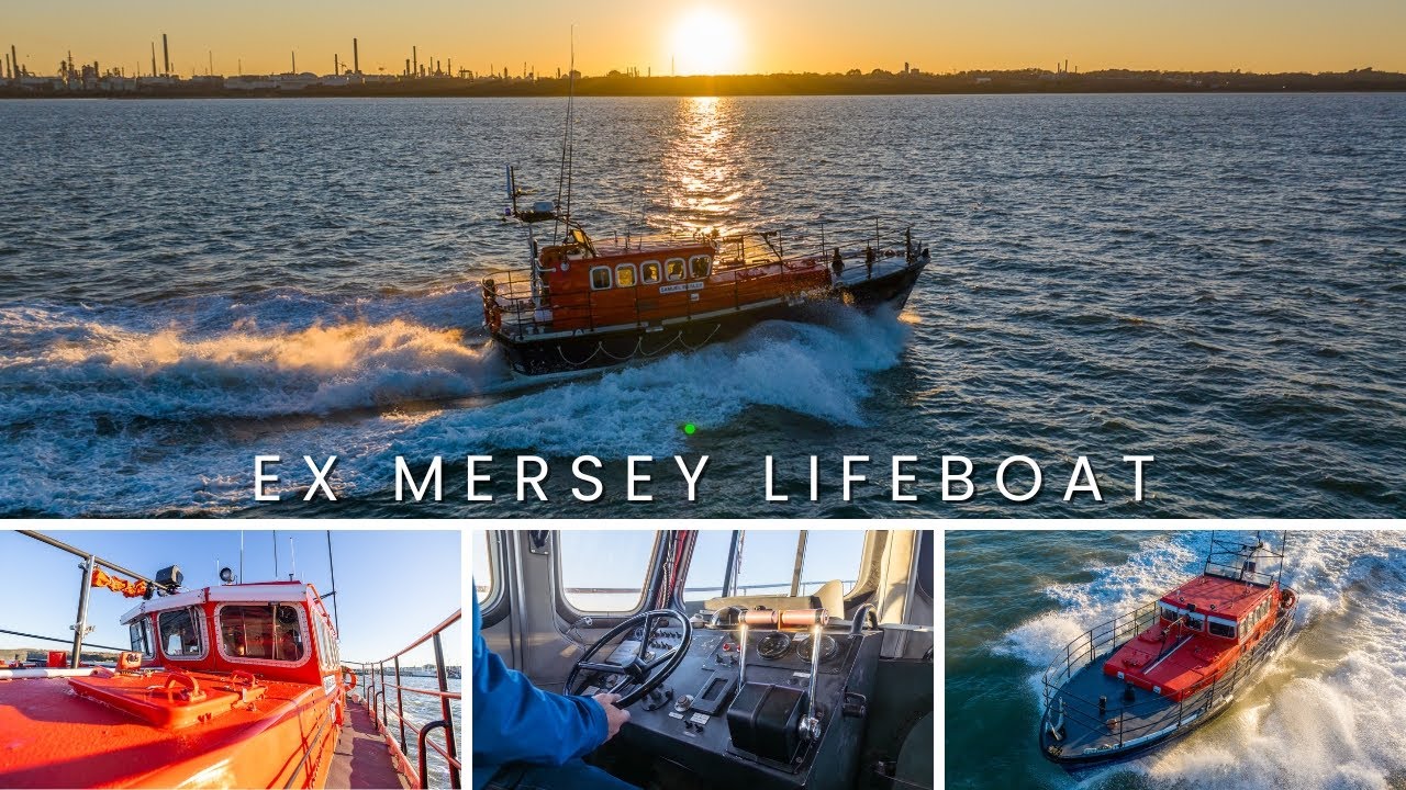 Ex RNLI Mersey Lifeboat - A Diverse Marine Refitted Lifeboat