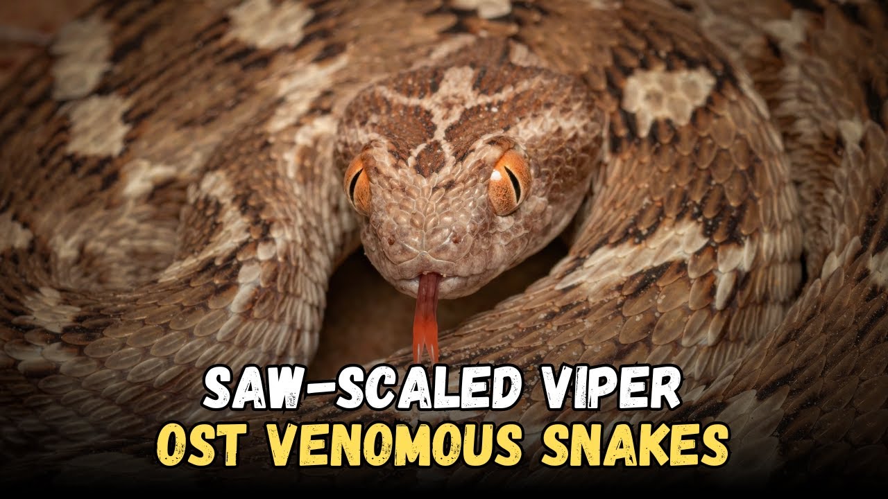 Saw Scaled Viper Echis Carinatus, Ranked by venom, Venomous Snakes Guide for Beginners