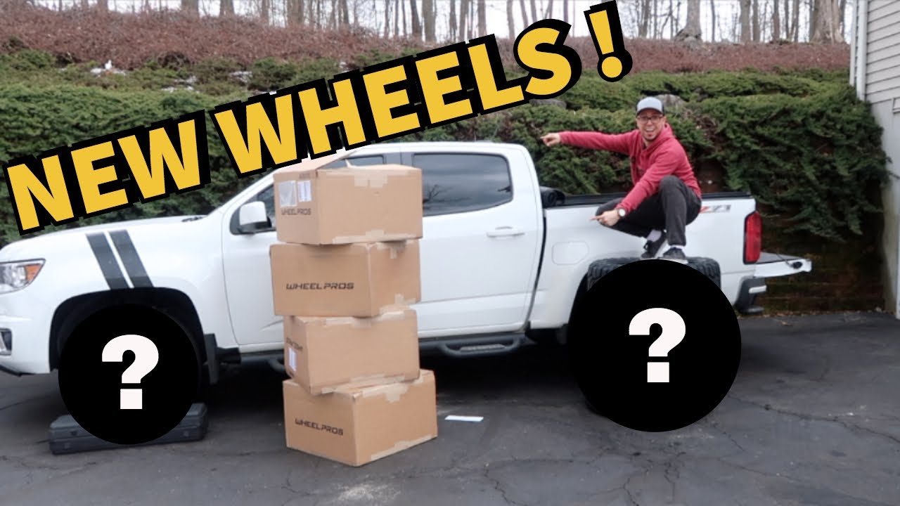 Wheels Reveal!! For my Chevy Colorado!!  🕶