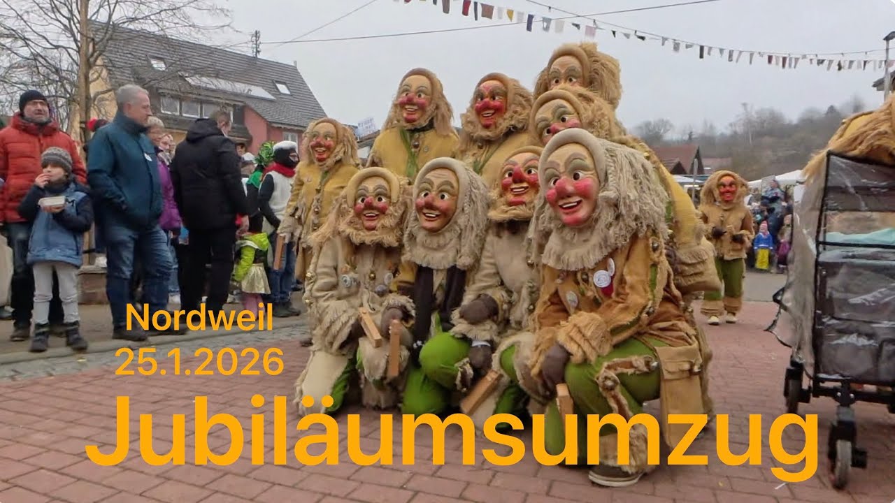 🏅👺Jubiläumsumzug 50 Jahre Bachdatscher - Nordweil 25.1.2026