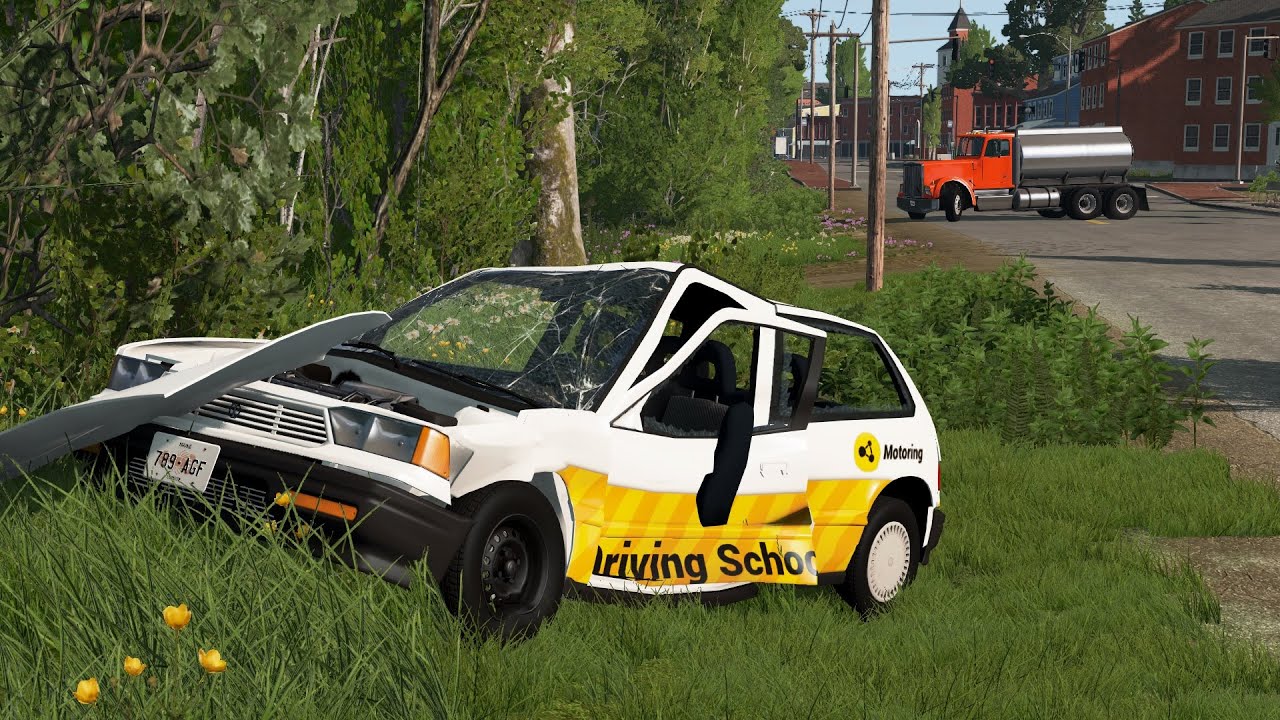 Student Driver Fails & Crashes 10 | BeamNG.drive