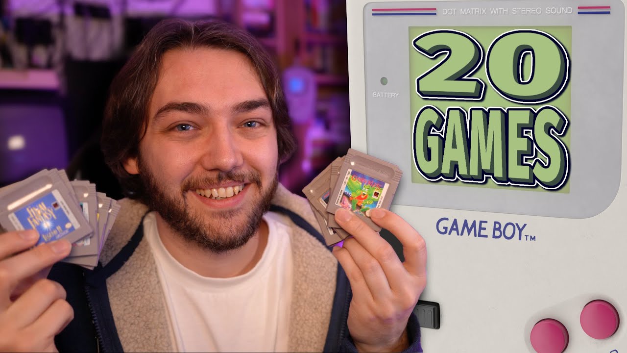 20 великолепных игр для Game Boy!