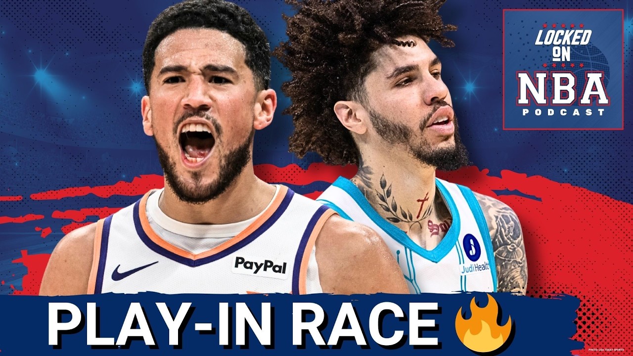 PLAY-IN RACE: Can Devin Booker's Suns CLINCH Over Warriors? Hornets MOST DANGEROUS Play-In Team?