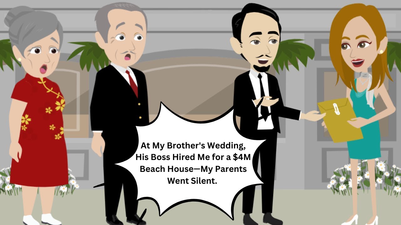 At My Brother's Wedding, His Boss Hired Me for a $4M Beach House—My Parents Went Silent.