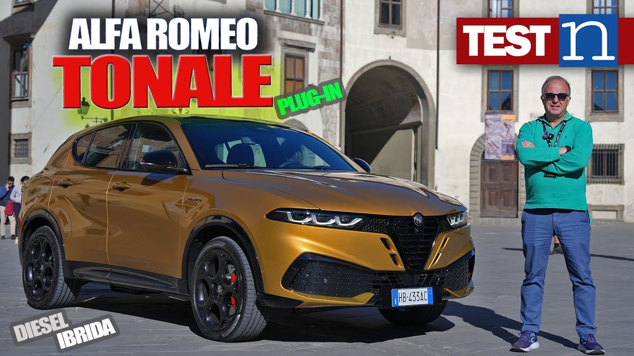 Nuova Alfa Romeo TONALE 2026 cosa cambia e come va la Plug-in Hybrid AT6 Q4 che c'è anche DIESEL!