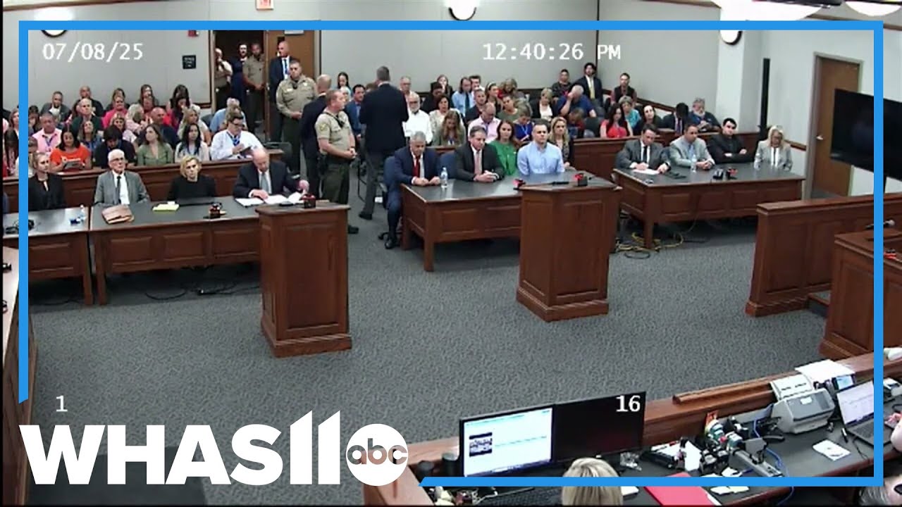 Judge reads guilty verdict for Brooks Houck in Crystal Rogers case