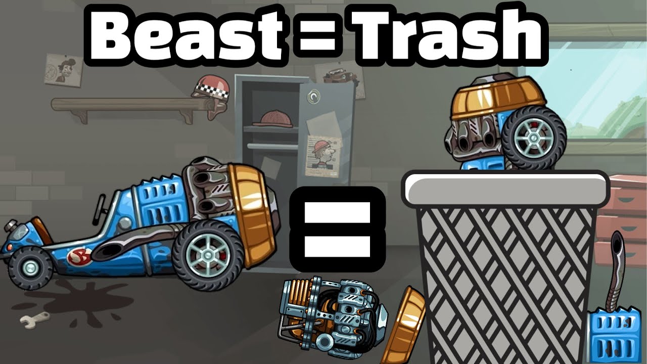 5 причин, почему Beast &mdash; это отстой | Hill Climb Racing 2