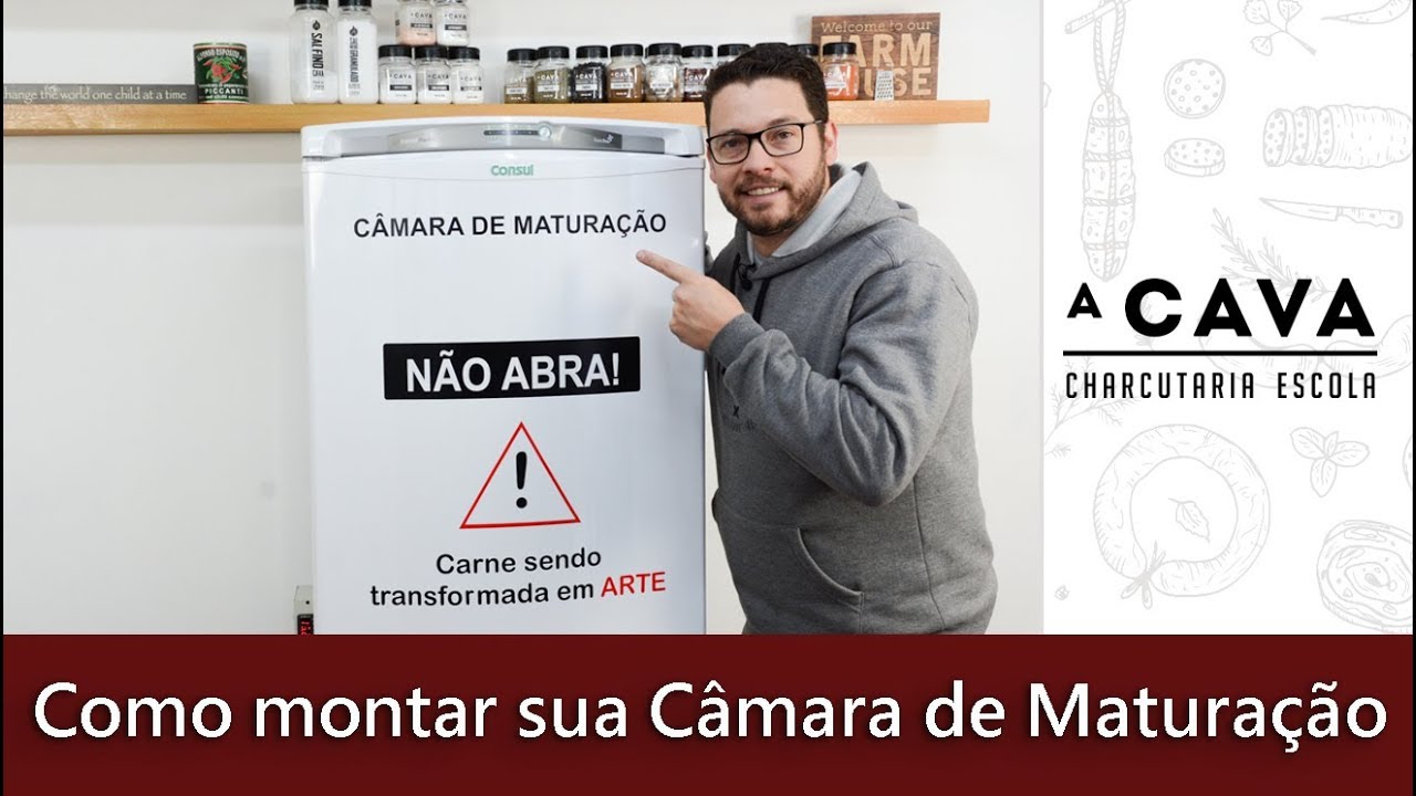 Como montar sua Câmara de Maturação - Charcutaria
