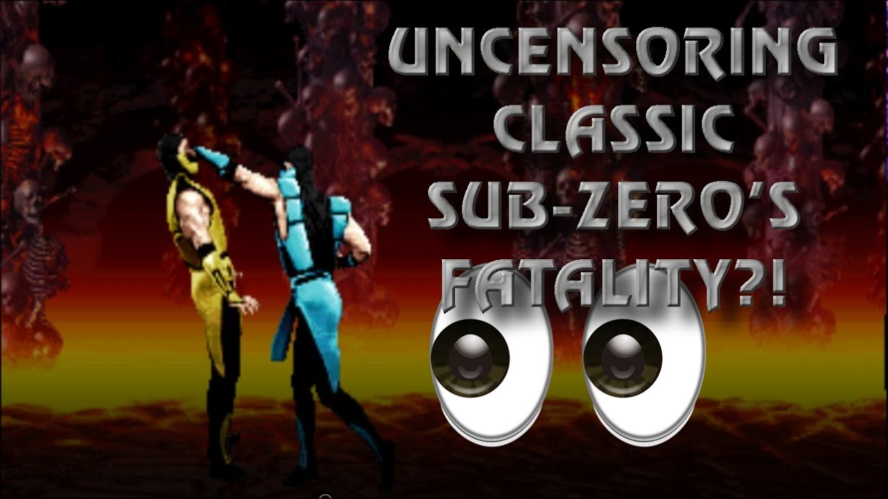UMK3 - UNCENSORING Classic Sub Zero's Fatality?!