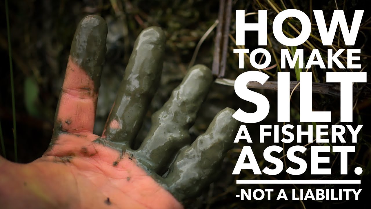 How to make silt an asset to your fishery, not a liability.