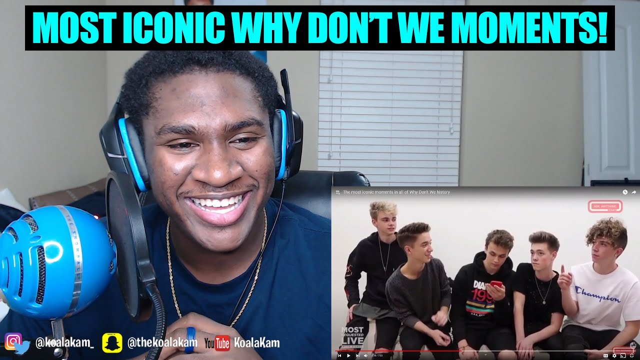 Reacting To The most iconic moments in all of Why Don't We history!