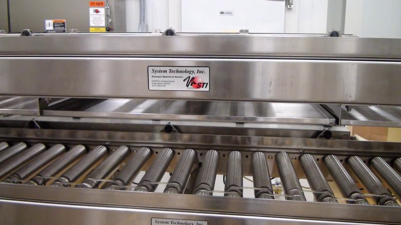 STI Powered Roller Conveyor (Stainless Steel)