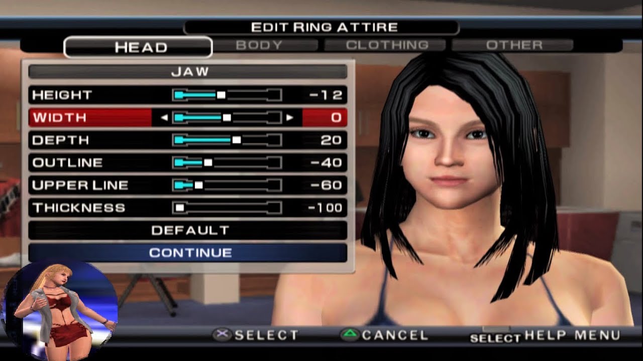 WWE SVR 2011. Created Diva - Concept and Idea. part 2