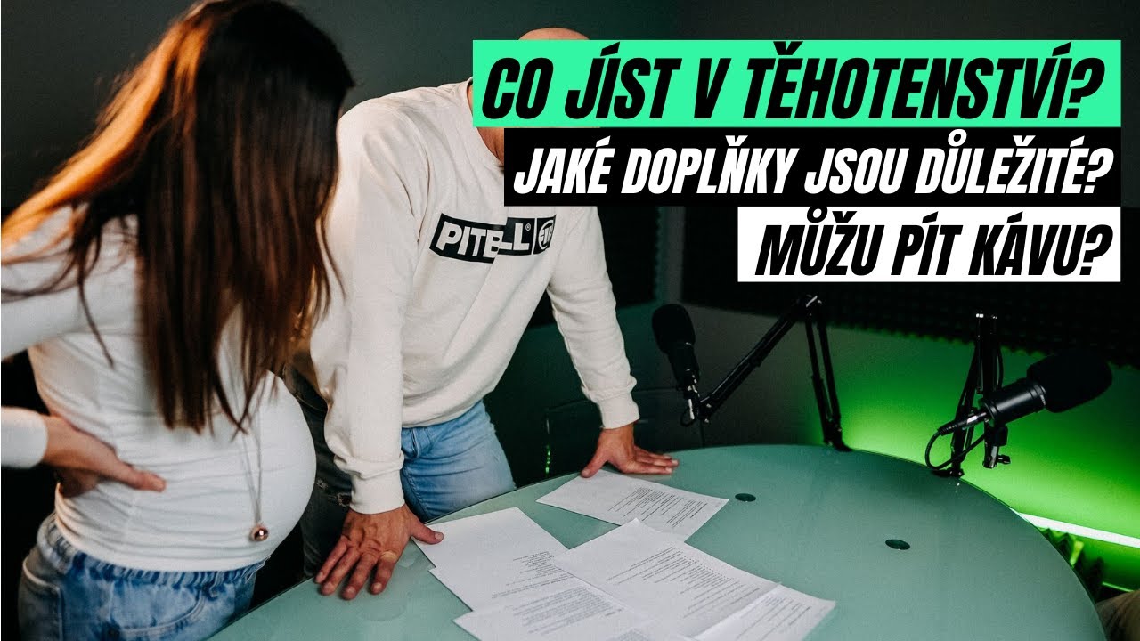 CO JÍST V TĚHOTENSTVÍ? | Jaké doplňky stravy jsou důležité? Můžu pít kávu? Jaký sport zvolit?