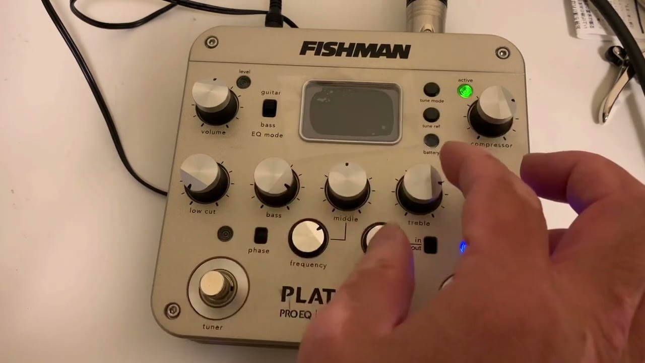 デューク東郷の使用DIを紹介します！FISHMAN PLATINUM