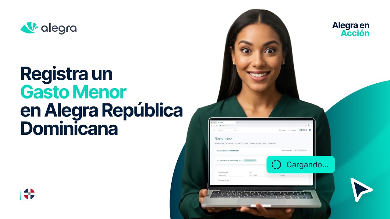 Cómo registrar un Gasto Menor en Alegra República Dominicana 🇩🇴