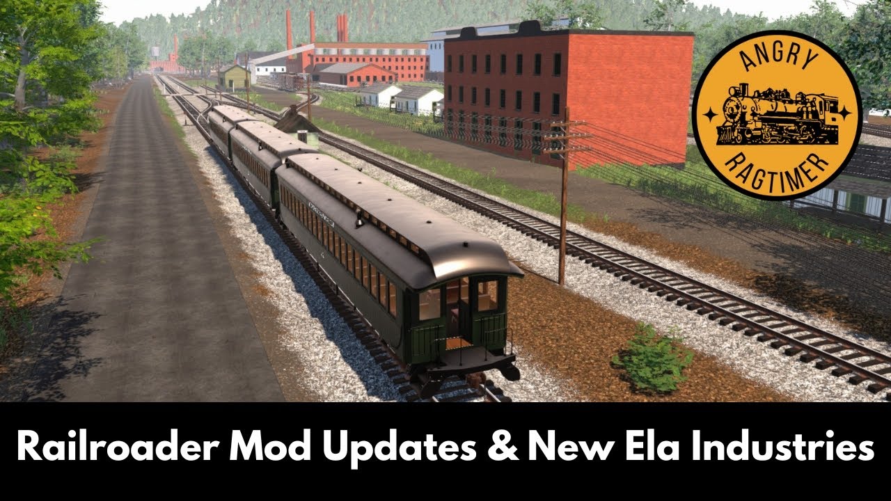 Railroader Mods Update & New Ela Industries
