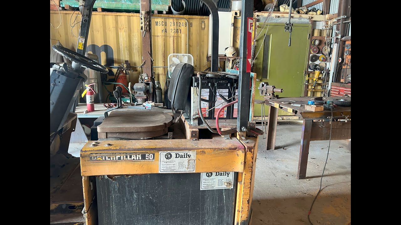 Dead forklift battery hack.